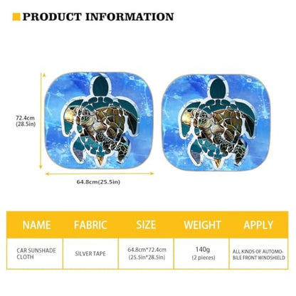 AFPANQZ 3D Hummingbird UV Protection Foldable Windshield Washable Sun Shades Universal Fit for Car Auto Sedan Truck SUVs Travel Outdoor Packing - color: 3D Hummingbird