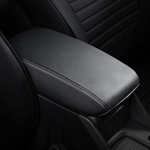 AOMSAZTO Armrest for Nissan Altima 2019 2020 2021 2022 2023 2024 2025 Black Leather Console Cover - size: 2019-2024 Nissan Altima