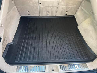 Premium Cargo Liner for Mercedes-Benz EQS SUV 5 Seat Model Trunk Layout Behind 2nd Row 2023-2025 - 100% Protection - Custom Fit Car Trunk Mat - 3D Shaped Laser Measured Trunk Liners