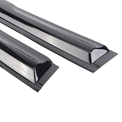 Window Visor Tape-on Side Compatible with 2012-2017 Toyota Camry Window Visor Deflector Rain Guard Window Visors for Cars, Vent Deflector 4 pcs 94822 - size: 2012-2017 Toyota Camry