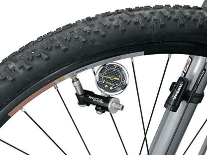 Topeak Shuttle Air Pressure Gauge Dial with Case