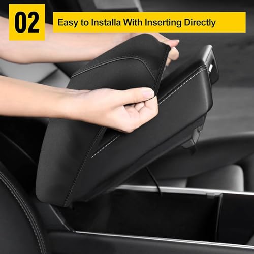 AOMSAZTO Armrest for 2011-2019 Ford Explorer Cloth Elastic - color: Neoprene