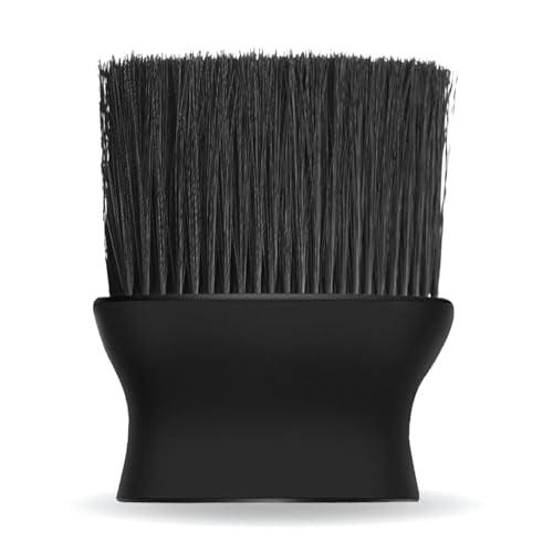 Automotive Interior Dusting Brush, Car Interior Cleaning Brush, Car Detailing Brush, Ultra-Soft Bristles Duster Brush for Car Interior, Dashboard, Leather, Baseball Umpire Gear Brush (Black) - color: Black