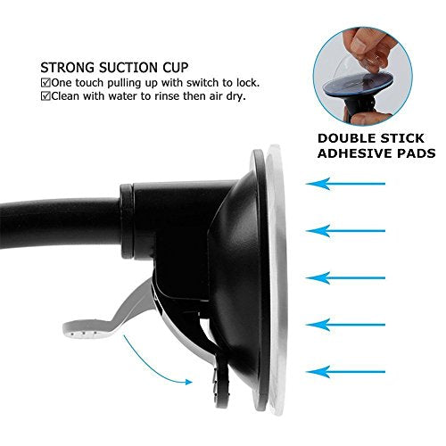 4 Car Magnetic Holder Adhesive Replacement 2.95 Inches Phone Mount Double Sided Sticky Pads Suction Cup Mounting Tape Tabs Double Sided for Wall Pictures, Toys, Windshield, GPS, Tiles, Walls - size: 2.95 in Diameter