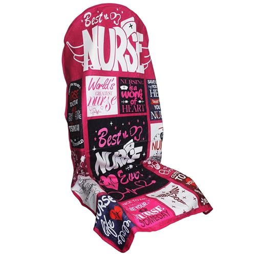 Waterproof Car Seat Cover for Front Seats, Protector for Cars SUVs Trucks, Sweat Towel Seat Covers Bucket for Gym,Workout,Beach,Hiking,Running (Nurse Gift, 1PC) - color: Nurse Gift, size: 1PC Front Seat Towel