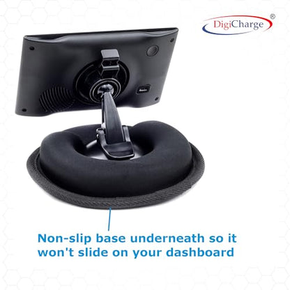 Anti Slip Car Dashboard Beanbag Phone/GPS Holder Mount For Garmin Drive 53 52 50LM 51 LMT-S 40LM DriveAssist 50LMT-D 51 LMT-S DriveSmart 55 50LM 50LMT-D 51 LMT-S DriveLuxe 50 LMT-D 51LMT-S Nuvi 57 GPS - size: 60mm Disc Diameter