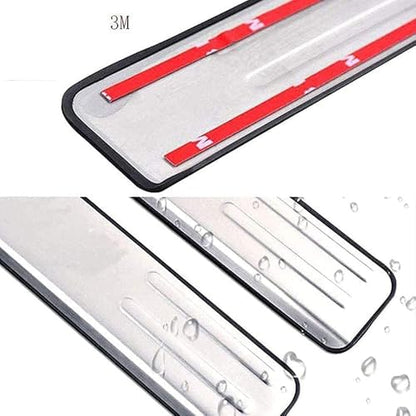 4pcs Car Door Sill Protector for Toyota Camry 1983–2025 2026 XV70/XV80, Stainless Steel Car Door Sill Scuff Plate Door Sill Guard Scuff Plate Cover Door Entry Guard Anti-Scratch