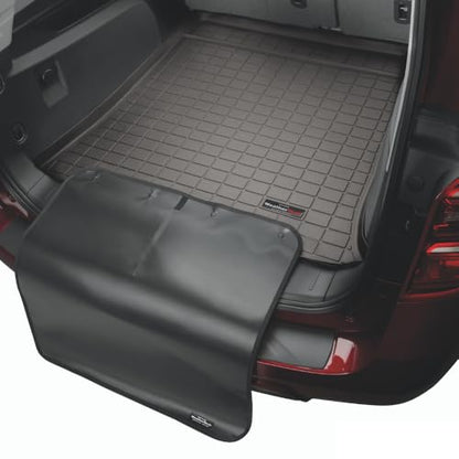 WeatherTech Cargo Trunk Liner with Bumper Protector for Mercedes AMG GLS 63, AMG GLS 63 SUV, GLS-Class - Behind 2nd Row w/Bumper Protector (431329SK), Cocoa - color: Cocoa