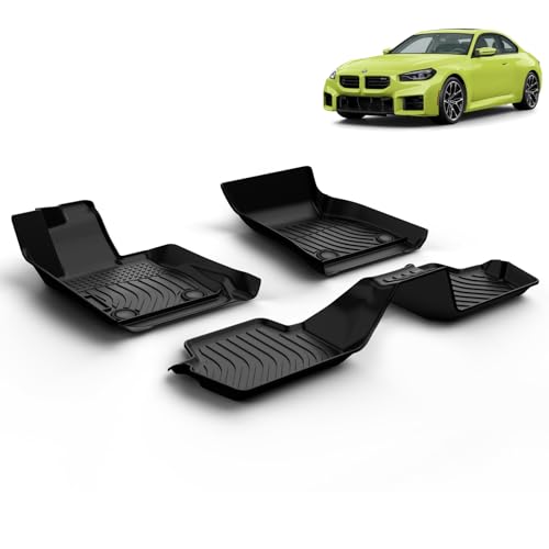 Floor Mats for 2022 2023 2024 2025 2026 BMW 230i & 220i & M240i/2023-2026 BMW M2 (G87) All Weather Floor Liner Car Mat 230i 220i M240i M2 (G87) Floor Mats Accessories - style: 5)For 2022-2026 BMW M240i/230i/220i/M2(G87) Floor Mats