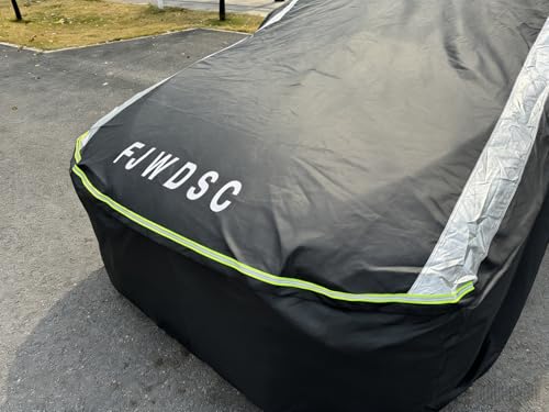 Full Enclosed Car Cover Universal Fit Wrangler 2 Door 1987-2025 YJ/TJ/JK/JL,Kia Soul,Honda fit,Chevy Trax,Encore,Kona/Veloster,HR-V 2015-2022 Fit Small SUV/Hatchback/Jeep Length up to 171 in - size: 6.For Small SUV/Jeep/Hatchback Length Up to 171 in