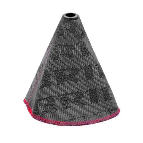 Car Shift Knob Dust Cover, Shift Boot Cover, Hyper Fabric Manual/Automatic Shifter Shift Boot Cover, Gear Shift Knob Cover for Protection & Decor, Universal Car Accessories (Gray) - color: Gray