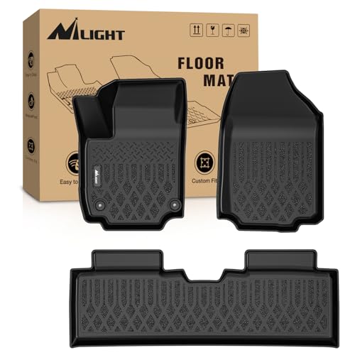 Nilight TPE Floor Mats for Chevy Equinox GMC Terrain (Fuel Model Only) 2025 2026 All Weather Custom Fit Heavy Duty Floor Liners - color: 2025-2026 Chevy Equinox GMC Terrain |Fuel Model|
