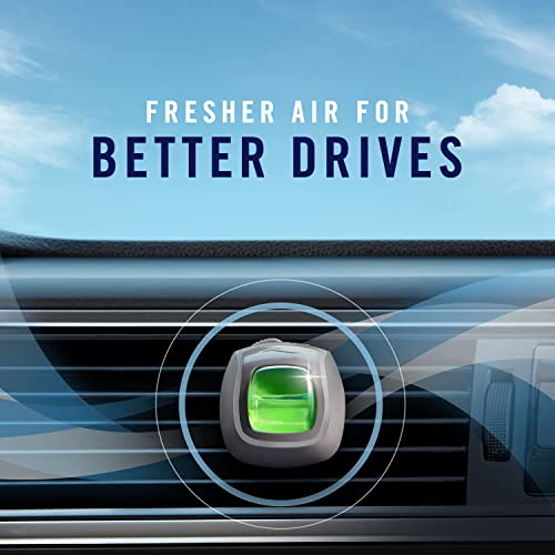 Febreze Car Vent Clip Air Freshener, Odor Eliminator for Up to 30 Days Freshness, 2 Clips (Old Spice) - size: 0.14 Fl Oz (Pack of 1)