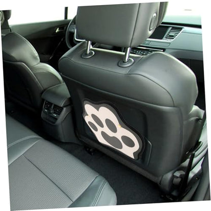 Unomor Kick Mats Shape Backseat Protector Covers for SUV and Truck Easy to Install Automotive Interior Protectors for Car Seat Back from Dirt and Scratches