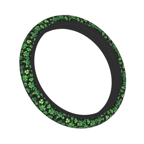 St. Patrick's Day Steering Wheel Covers Non Slip Neoprene Universal 15 Inch Steering Wheel Protector Car Cover for Men Women - color: St. Patrick's Day