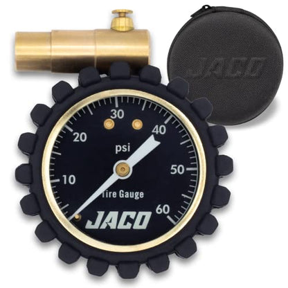 JACO MBX-60 Presta Tire Pressure Gauge for Bikes (Max 60 PSI) | MTB & XC Series - style: 5-60 PSI