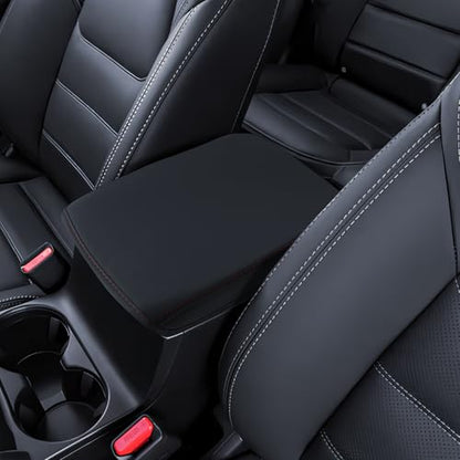 Armrest Cover for Mazda CX-5 2018-2023 2024 2025 Accessories Center Console Middle Lid Pad Protector for Car Elbow Rest - size: for 2017-2025 Mazda CX-5