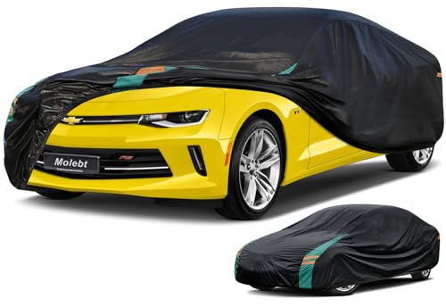 Car Cover Custom Fit for Chevy Camaro (1LS, 1/2/3 LT, LT1, 1SS, 2SS, ZL1), 1971-2025 Chevrolet Camaro Waterproof All Weather for Automobiles, Outdoor Full Cover Rain Sun UV Protection. - size: 5 Fit Camaro