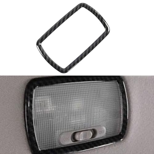 YINGTUU for Honda Civic 10th Gen 2016 2017 2018 2019 2020 2021 Accessories Car Backseat Reading Light Trim Frame Carbon Fiber - color: Car Backseat Reading Light Trim