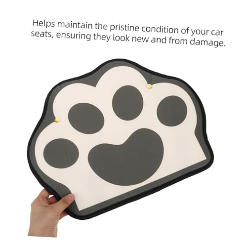 Unomor Kick Mats Shape Backseat Protector Covers for SUV and Truck Easy to Install Automotive Interior Protectors for Car Seat Back from Dirt and Scratches
