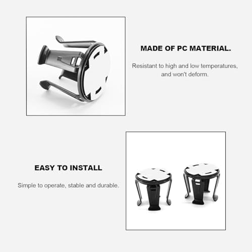 Zpana Car Slim Can Cup Holder Adapter, Vehicle Energy Drink Holder Insert, Reversible Wiggle Free Automotive Cup Holder Expander Accessories, Universal for SUV, Sedan, Truck(1PC) - color: 1 PC