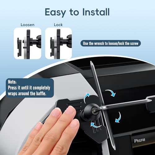 Kaishengyuan Metal Vent Phone Mount Compatible with 2015-2020 Ford F-150, 2017-2021 Super Duty & 2018-2021 Expedition, Car Solid Phone Holder Cellphone Cradles Bracket Stand for All Smartphone - style: Universal Holder