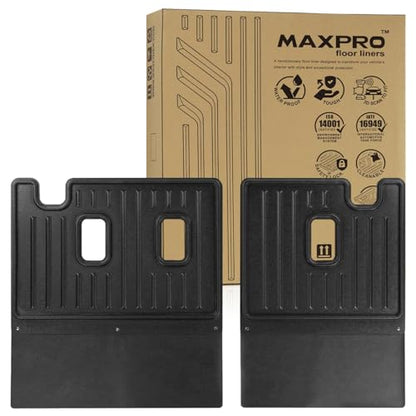 Maxpro Seat Back Liners Compatible with Honda Pilot 2023-2024. Heavy Duty All Weather Car Accessories Custom Fit Car Floor Mats - size: Seat Back Liners (6th Row)