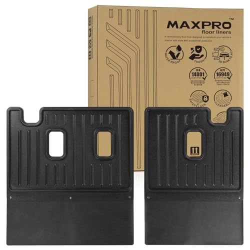 Maxpro Seat Back Liners Compatible with Honda Pilot 2023-2024. Heavy Duty All Weather Car Accessories Custom Fit Car Floor Mats - size: Seat Back Liners (6th Row)