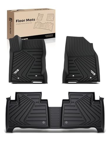 YHTAUTO Floor Mats Fit 2015-2021 Lexus NX /NX200t /NX300 /NX300h, TPE Floor Liners All-Weather Protection Custom Fit, 1st & 2nd Row, Set of 3 Black - size: For 2015-2021 Nx