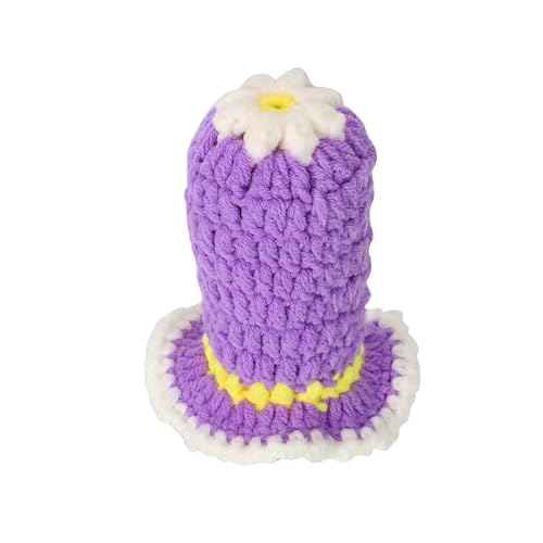 Crochet Shift Knob Cover, Universal Handcrafted Sunflower Boho Car Accessories for Women, Car Shift Boots Knobs Cover Automotive Interior Fits Car Truck SUV (49#SC) - color: 49#SC