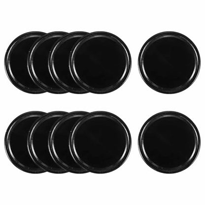 10 Pcs Round Anti-Slip Mat, 1.97" Diameter Phone Grip Pad Non-Slip Silicone Mat Anti-Skid Holder for Phone Keys Sunglasses Electronic Devices, Black - color: Black, size: 1.97"