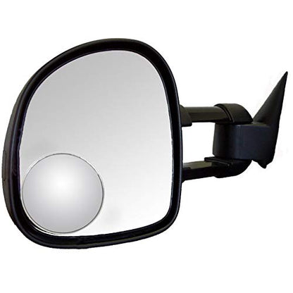 2PCS Large Stick-on Convex Blind Spot Mirror, 3.75" HD Glass Big Round Convex Rear View Mirror, Strong Adhesive for Car, Van, SUV and Trucks (3-3/4"(95mm), Frameless)