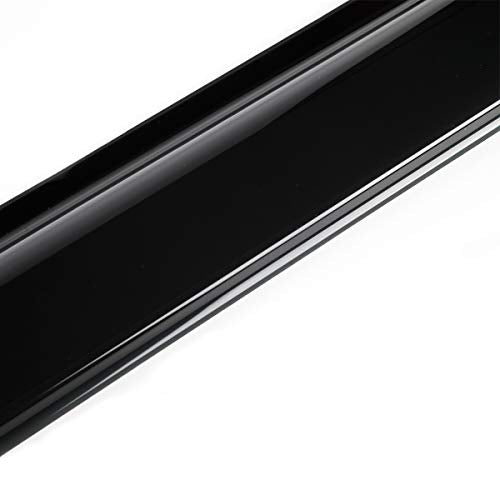 2pcs Outside Mount Style Sun Rain Guard Durable Side Window Wind Deflectors Dark Smoke Vent Window Visors Compatible with F-150 04-08 Standard/Regular Cab 92805 - size: for F150 04-08 Standard/Regular