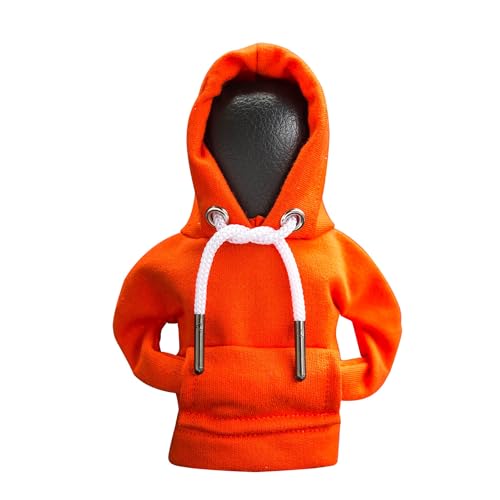 Car Shift Knob Hoodie, Gear Shift Sweater, Funny Automotive Interior Accessories (Orange) - color: 1*Orange