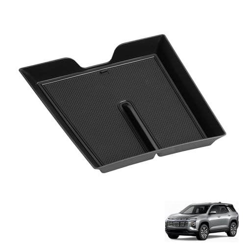 smabee Center Console Organizer Tray for Chevrolet Chevy Equinox 2025 2026 Accessories for Equinox Armrest Storage Console Insert ABS - size: Center Console Organizer Tray