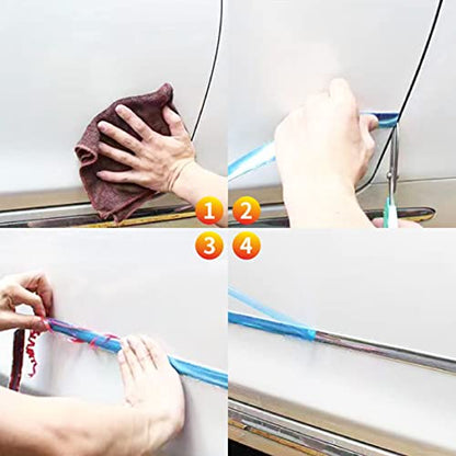 Chrome Silver Car Exterior and Interior Molding Trim Universal Bumper Window Door Body Side and Household Furniture Surfaces Decorative Strip Scratch-Proof (Width: 1 inch (25mm), Length: 12Ft) - size: Length: 12Ft