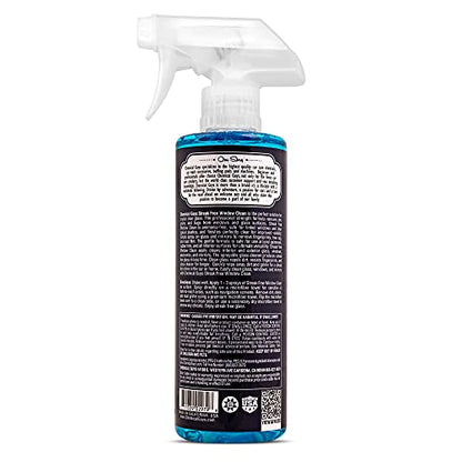Chemical Guys Streak Free Glass and Window Cleaner - Works on Glass, Windows, Mirrors, and Screens, Ammonia-Free and Safe on Tinted Windows, for Cars, Trucks, SUVs, and Home Use - 16 oz - style: 16 oz (Pack of 1)