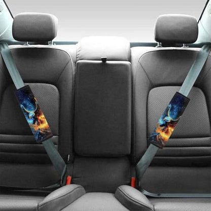 Fashion Eagle Car Seat Belt Pad Cover Soft Universal Car Seat Belt Pads Cover Anti-Slip Shoulder Strap Protect Interior Automotive for Most Vehicle, SUV, Truck, Cars - color: Fashion Eagle