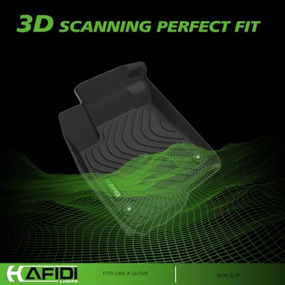HAFIDI® Floor Mats & Cargo Liner & Seatback Cargo Set for 2024 2025 2026 Chevy Traverse 7 Seats & 2025 2026 Buick Enclave & 2024-2026 GMC Acadia 7 Seats (Not for 2024 Traverse Limited) - style: 1) For Enclave 2025 2026 & Chevy Traverse 2024-2026 Full Set