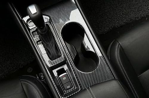 Car Accessories Fit for Nissan Altima 2019-2023 ABS Interior Center Console Gear Shift Panel Cover Trim 1PC Set （Carbon Fiber） - color: Carbon Fiber