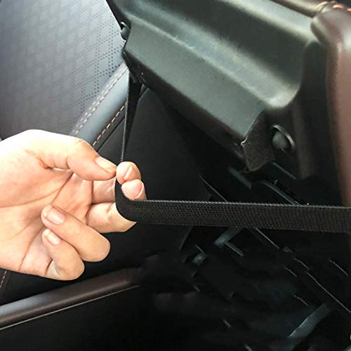 Auto Center Console Pad PU Leather Car Armrest Seat Box Cover Protector Universal Fit (D-Black&Redline) - color: L-Black&Redline