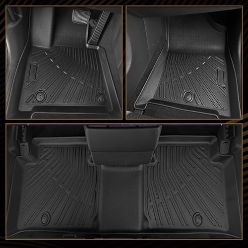 Naibeve Floor Mats for 2012-2020 Chevrolet Sonic (Not Fit Hatchback) - All Weather Custom Fit for Chevy Sonic Floor Mats Liner & Trunk Mat Waterproof Interior Accessories - size: 5)Sonic|2012-2020