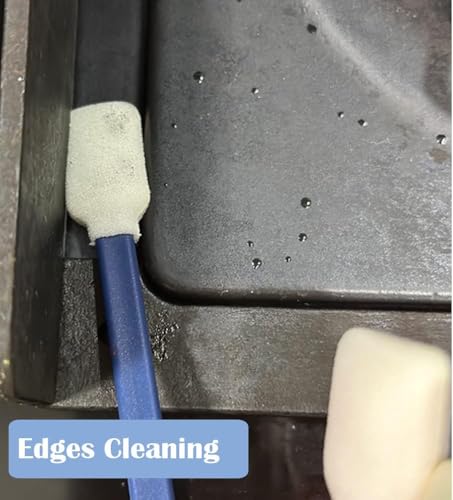 Disposable Crevice Cleaning Brush，car air-Conditioning Vents Brush， Window Rails 、Door Rails、Refrigerator Gaps 、Toilet Gaps Brush 200pcs (Dark Blue) - color: Navy Blue200