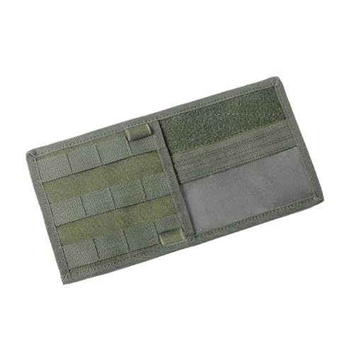 Molle Visor Panel Organizer, Sun Visor Tactical Storage Holder Pouch for Car SUV Truck, Nylon Sunshade Pocket With Velcro Strap for Pen Card Sunglass, Visor Accessories - color: Army Green