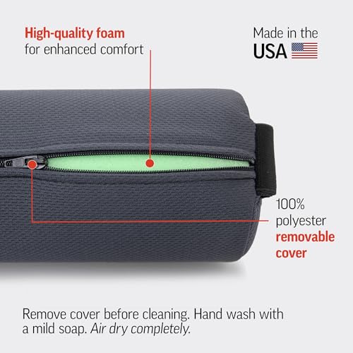 OPTP The Original McKenzie Early Compliance Lumbar Roll – USA Made Low Back Support and Lumbar Support for Office Chair — Lumbar Support for Car Seats, Desk Chair Back Support