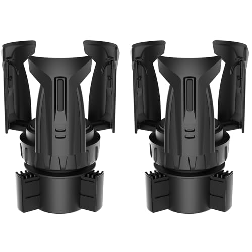 Car Cup Holder Expander, Cup Holder Extender Adapter with Expandable Arm and Adjustable Base, Compatible with Yeti Ramblers, Hydro Flasks, Stanley, Owala Most Coffee Mugs Bottles & Cups (CUP-B-2pack) - size: CUP-B-2pack