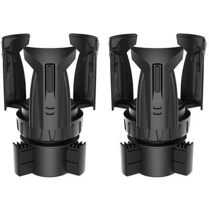 Car Cup Holder Expander, Cup Holder Extender Adapter with Expandable Arm and Adjustable Base, Compatible with Yeti Ramblers, Hydro Flasks, Stanley, Owala Most Coffee Mugs Bottles & Cups (CUP-B-2pack) - size: CUP-B-2pack