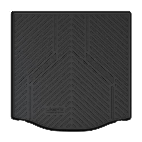 LASFIT Cargo Mat for 2012–2018 Ford Focus Sedan (Gas Models Only, No Subwoofer) Custom Fit All Weather Trunk Liner, Waterproof Heavy Duty Rear Trunk Protector for Cargo Area - style: 11) Focus Sedan| 12-18 | Cargo W/o Subwoofer