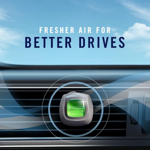Febreze Car Air Freshener, Odor-Fighting Automotive Vent Clip, Gain Original Scent, 3 Count