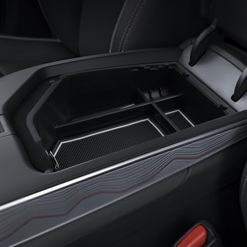 for Genesis GV70 Center Console Organizer Genesis GV70 2022-2025 Accessories Armrest Tray Middle Storage Box Insert Container Durable ABS Plastic - size: For 2022-2026 Genesis Gv70